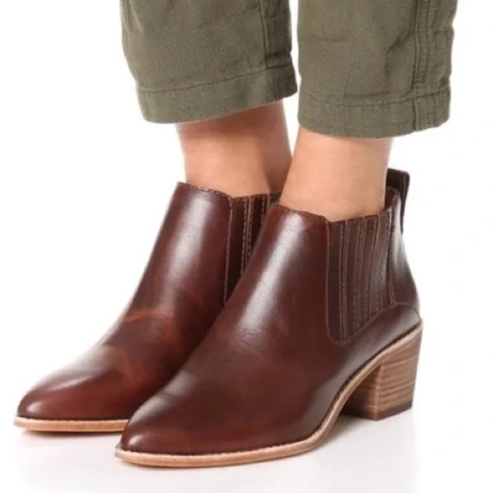 Madewell Brown Ankle Boots